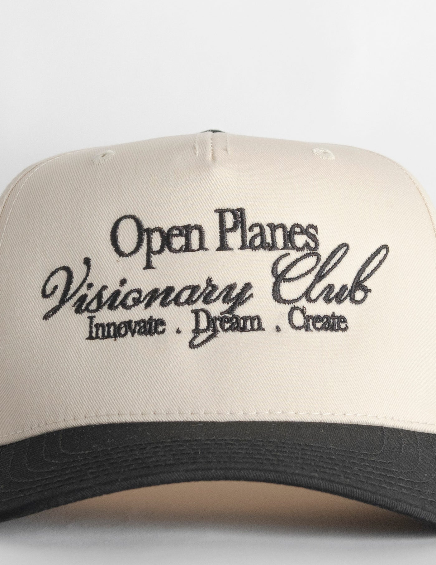 VISIONARY CLUB HAT (CREAM/BLACK)