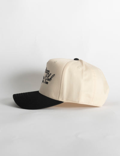 VISIONARY CLUB HAT (CREAM/BLACK)
