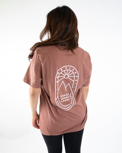 Horizon Tee - Chestnut