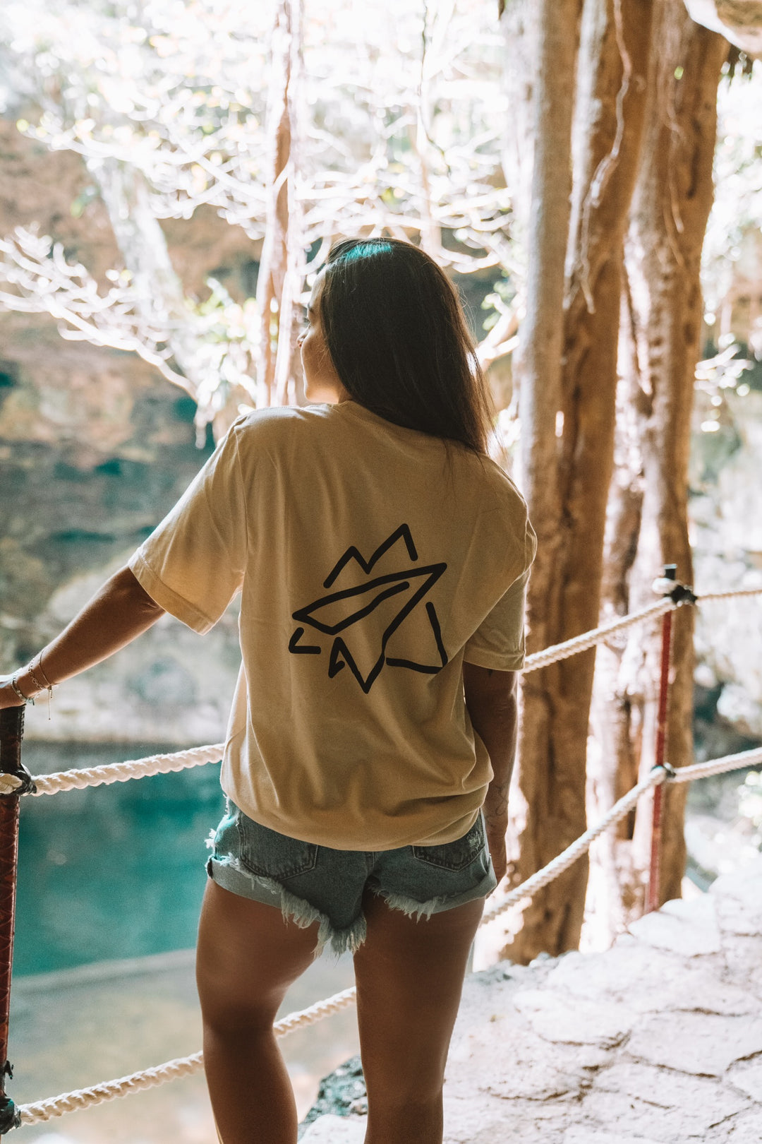 Tour Tee - Cream