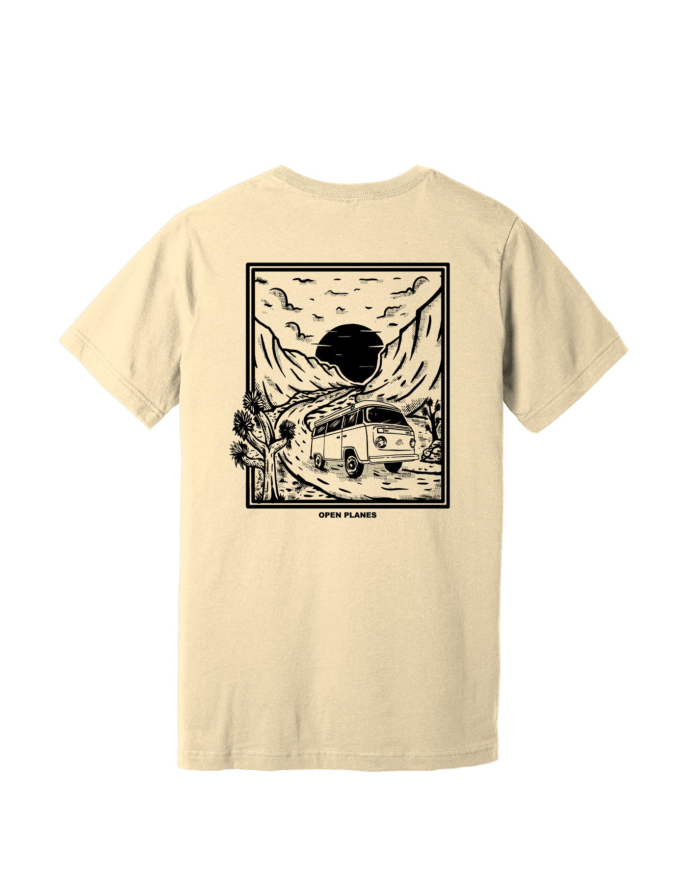 Road Trip Tee - Cream