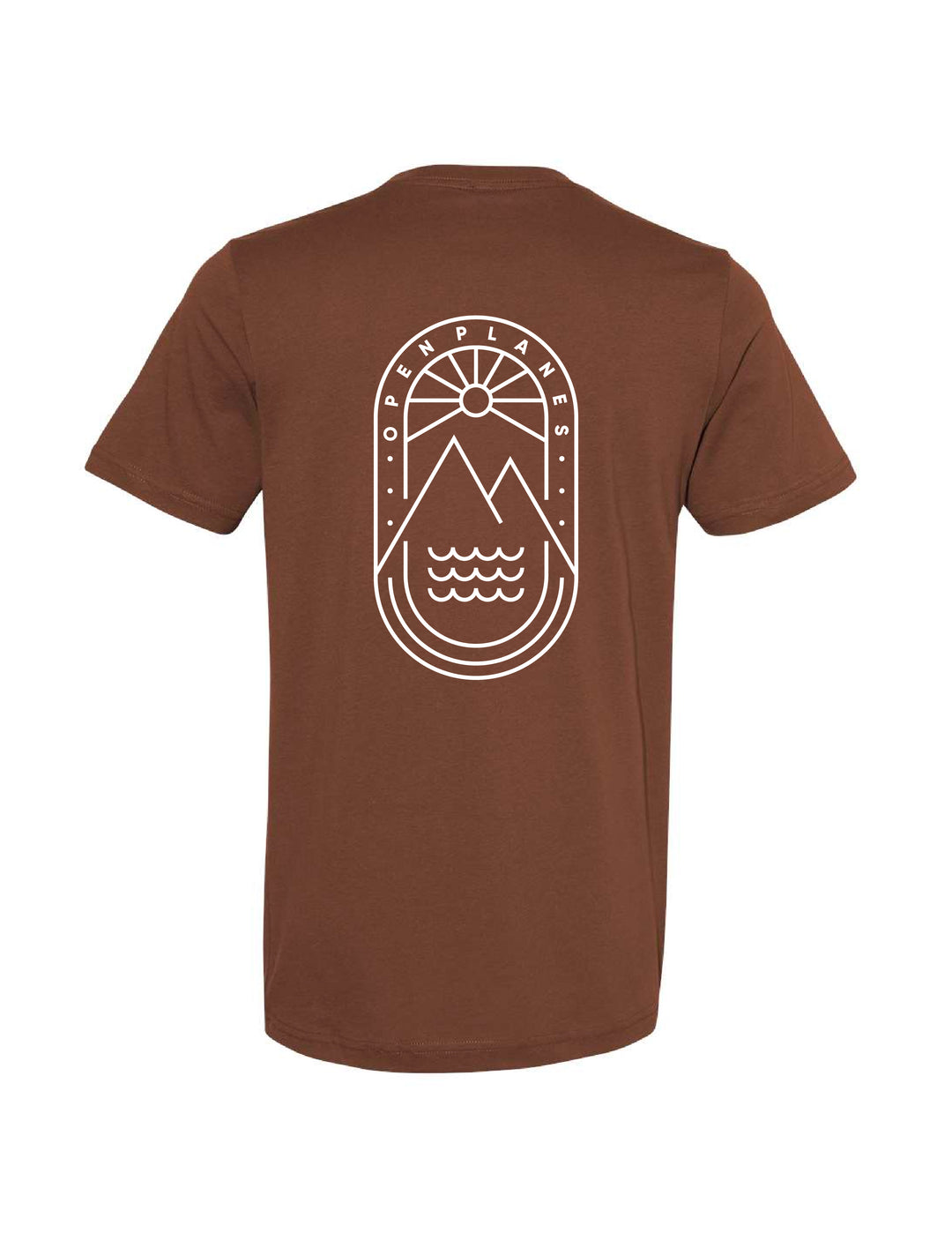 Horizon Tee - Chestnut