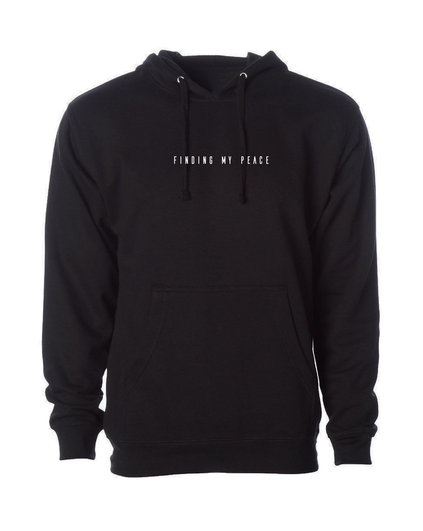 Finding My Peace Hoodie - Black