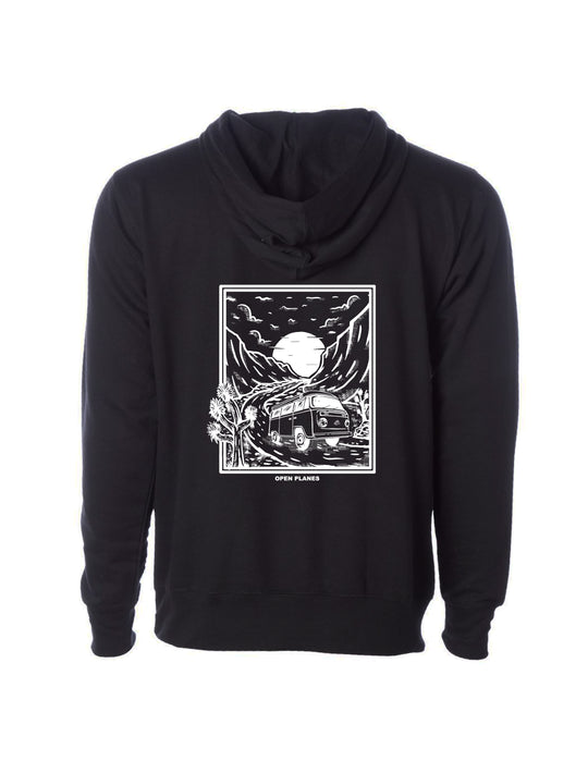 Road Trip Hoodie - Black