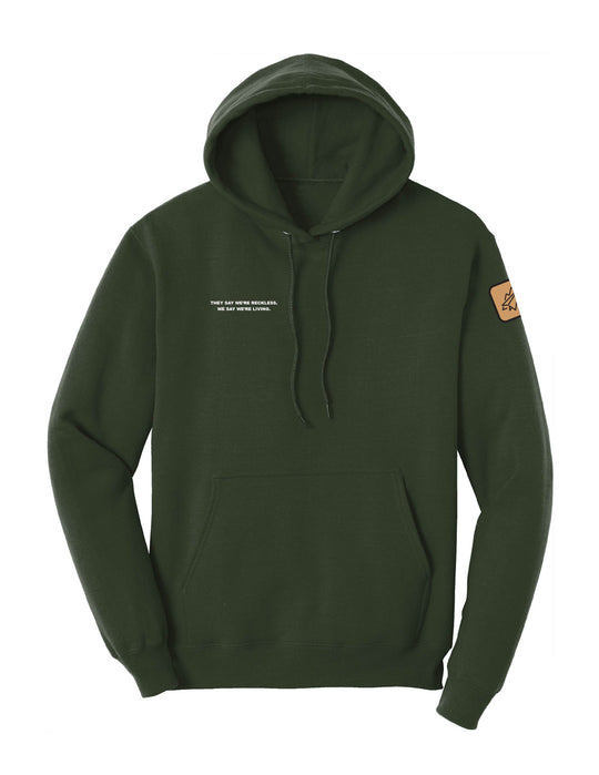 "They Say" Hoodie - Olive