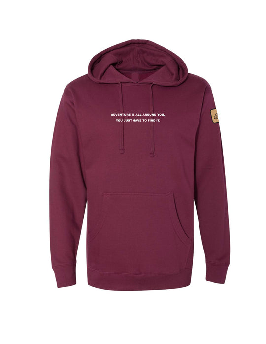 Tour Hoodie - Maroon