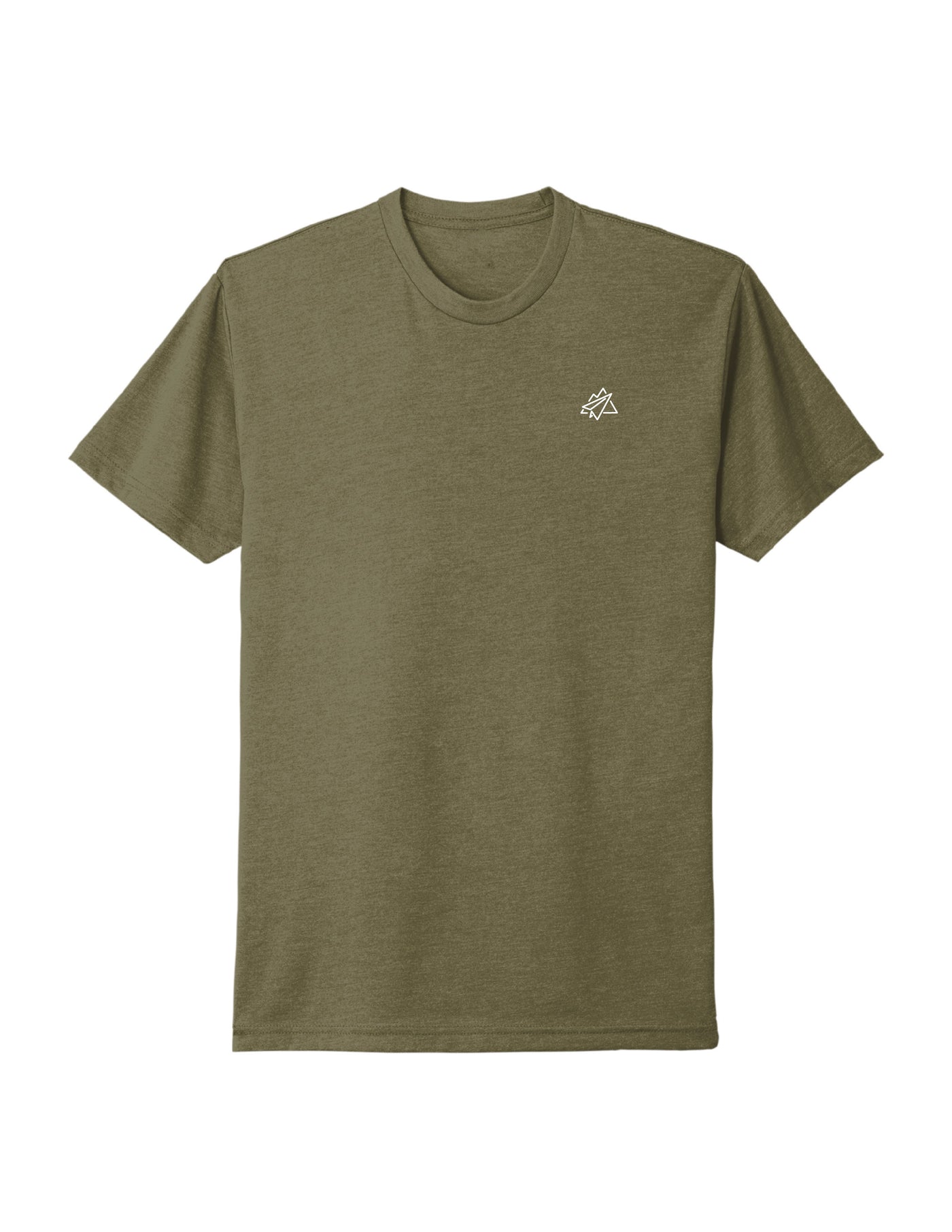 Embroidered Tee - Olive