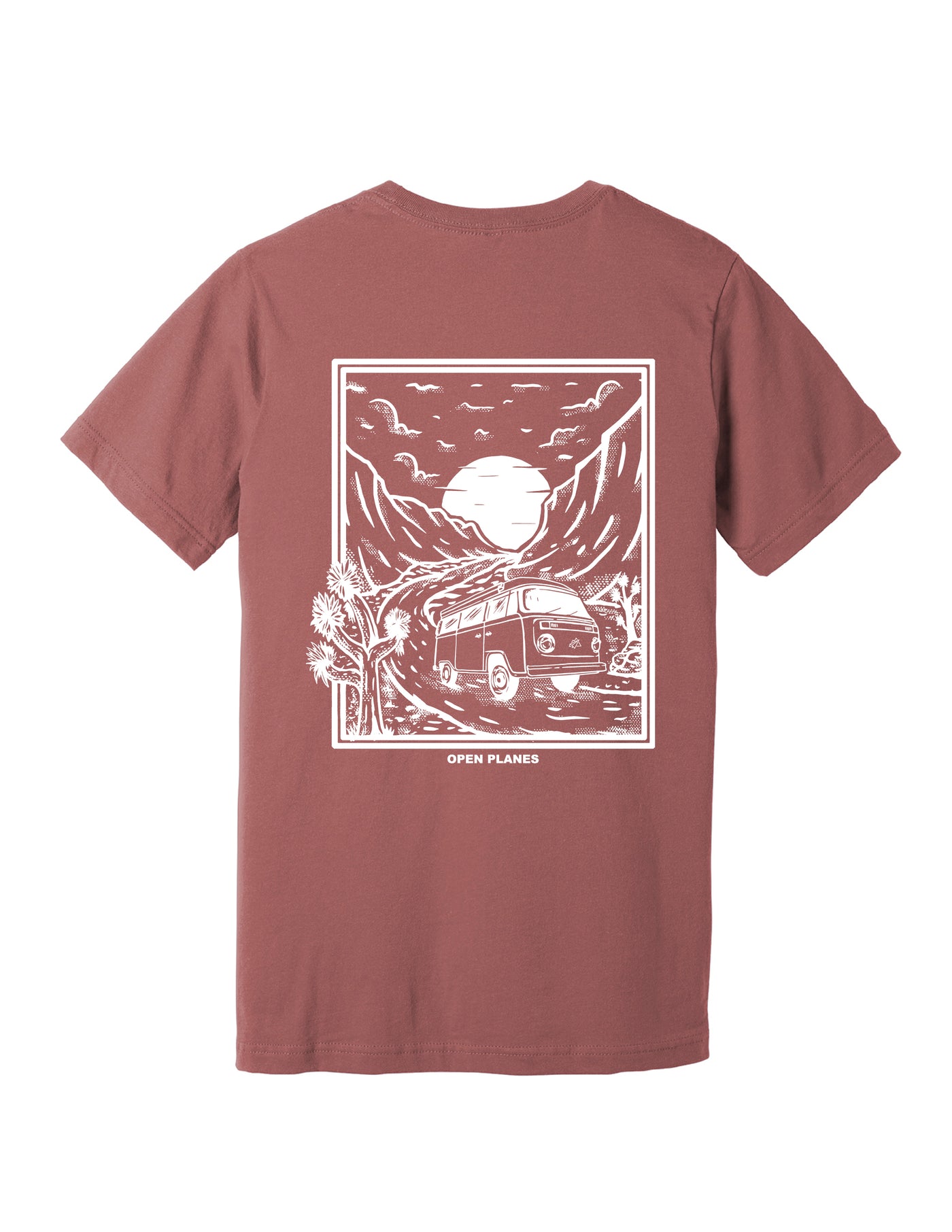 Road Trip Tee - Mauve