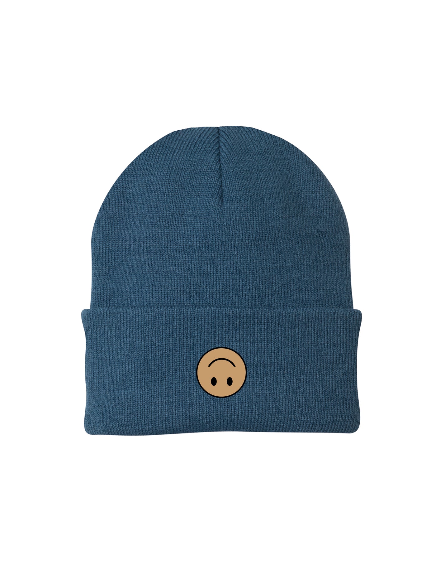 Smile Beanie - Blue