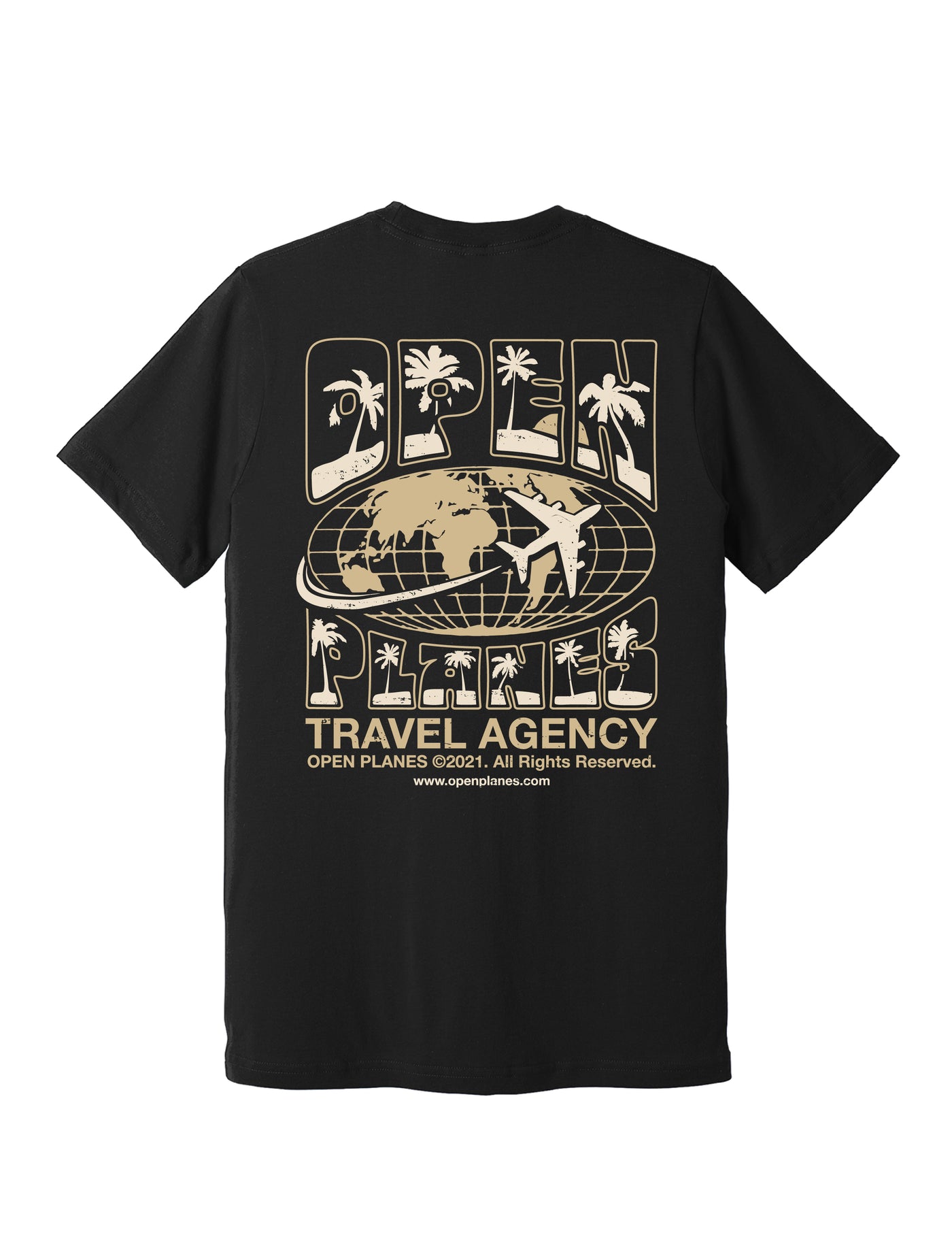 Travel Agency Tee - Black
