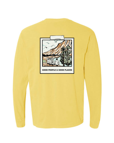 Good Places Long Sleeve - Yellow